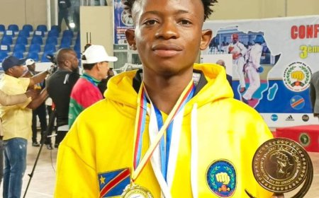 Championnat d’Afrique de Tang Soo Do 2025 : le Congolais Chris Tshilumba sacré meilleur athlète