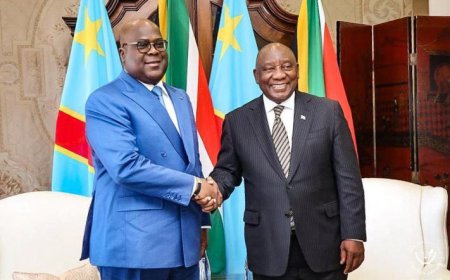 Coopération : le Président Félix Tshisekedi en visite de travail en Afrique du Sud