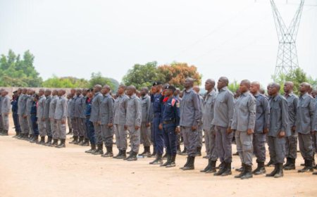 Kongo-Central : début de la formation de 700 nouvelles recrues de la PNC à l’école de la police de Kasangulu