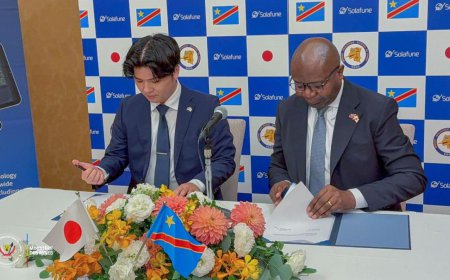 Mines : la RDC et une société japonaise signent un accord sur la technologie de télédétection des données satellitaires et géospatiales