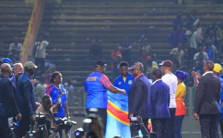 Barrages Mondial 2026 : Félix Tshisekedi honore les Léopards à Kinshasa