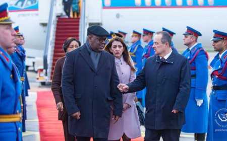 Félix Tshisekedi en visite d’État en Serbie
