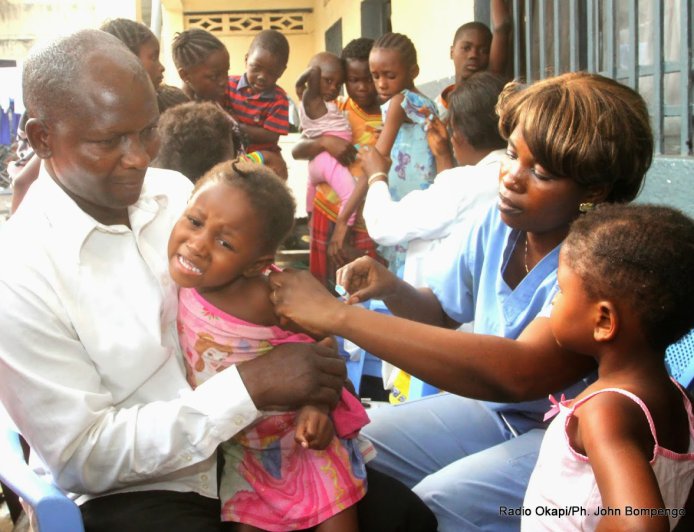 Plus de 3 millions d’enfants attendus pour la vaccination contre la rougeole et la rubéole en Ituri