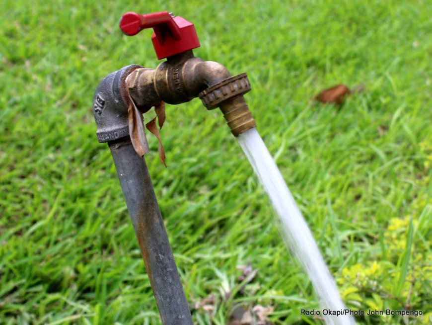L’eau de la REGIDESO coule de nouveau à Mbuji-Mayi après 2 mois de pénurie