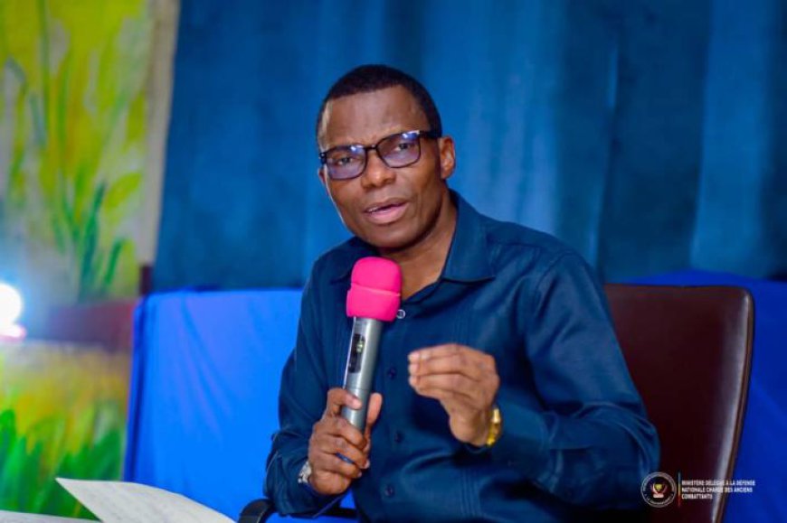 Eliezer Ntambwe annonce l'opération de contrôle biométrique pour recenser les Anciens Combattants, veuves et orphelins militaires