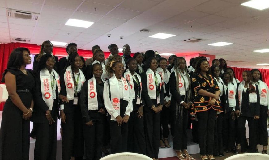 RDC : la Fondation Vodacom remet des bourses d’études à 50 jeunes filles dans les domaines des Stem