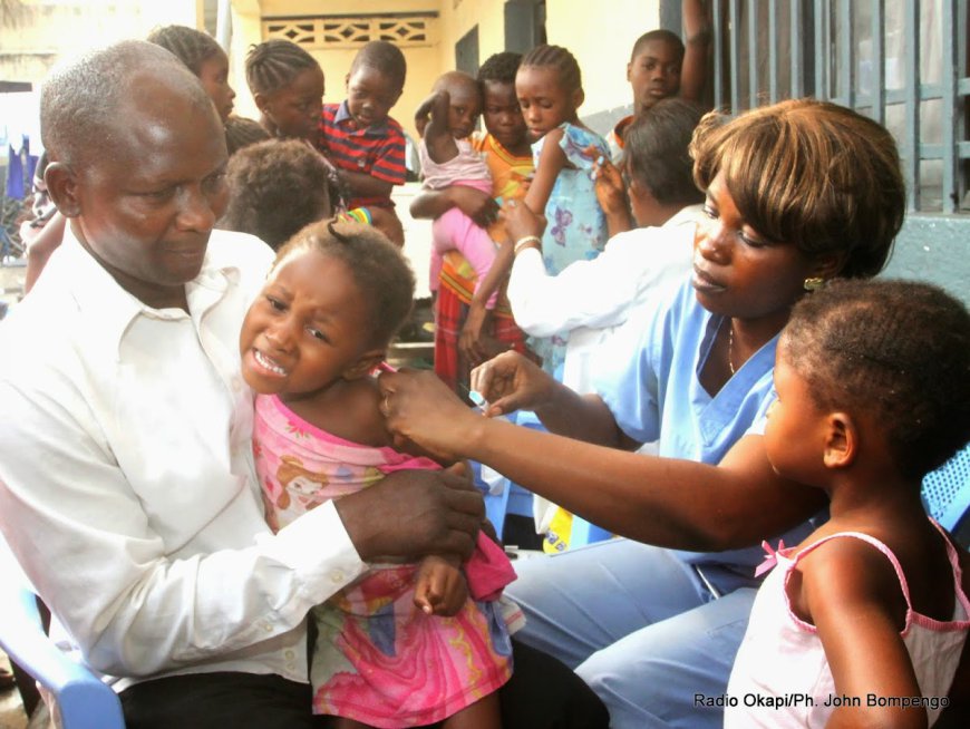 Plus de 3 millions d’enfants attendus pour la vaccination contre la rougeole et la rubéole en Ituri