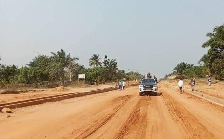 RN1 au Kasaï-Oriental : la population riveraine réclame le remplacement de l'entreprise JMC jugée moins performante dans la construction