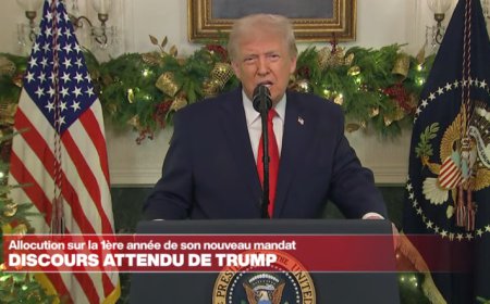 "J'ai hérité d'un désastre et je le répare" : Trump estime faire du bon travail à la Maison Blanche