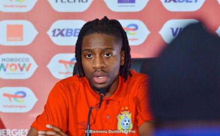 CAN 2025: «Tous les joueurs savent l'importance de cette rencontre qu'on doit absolument gagner en essayant de marquer les plus de buts possibles» ( Joris Kayembe)