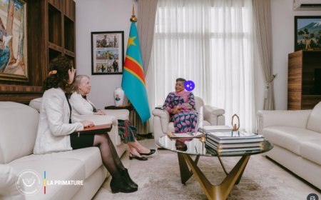 La Première ministre Judith Suminwa et Lucy Tamlyn passent en revue les relations RDC – États-Unis