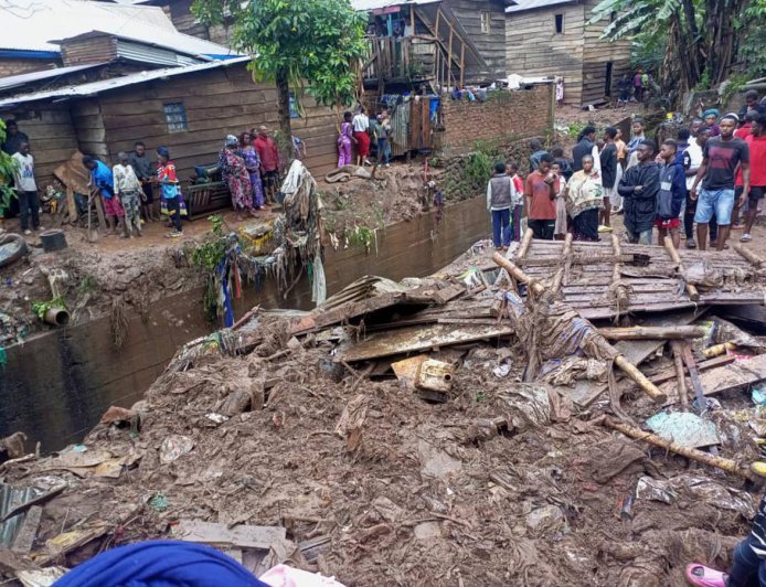 Une pluie torrentielle fait des blessés et des dégâts à Moba