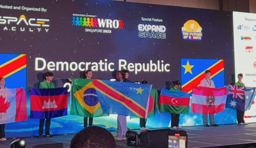 La RDC participe pour la première fois à la World Robot Olympiad 2025 : un tournant pour la jeunesse et la transformation numérique nationale (Communiqué)