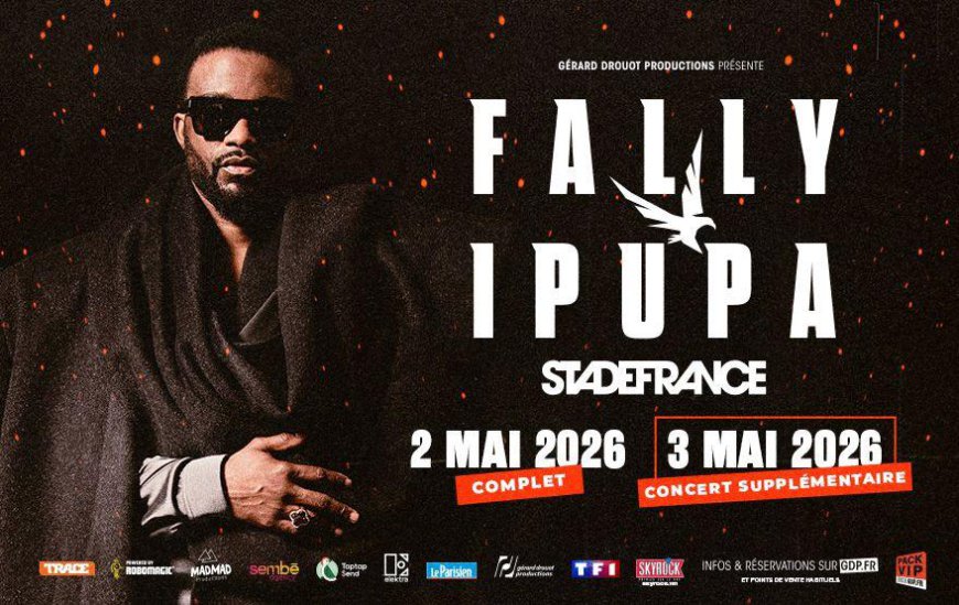 Culture : Fally Ipupa annonce une 2ᵉ date au stade de France