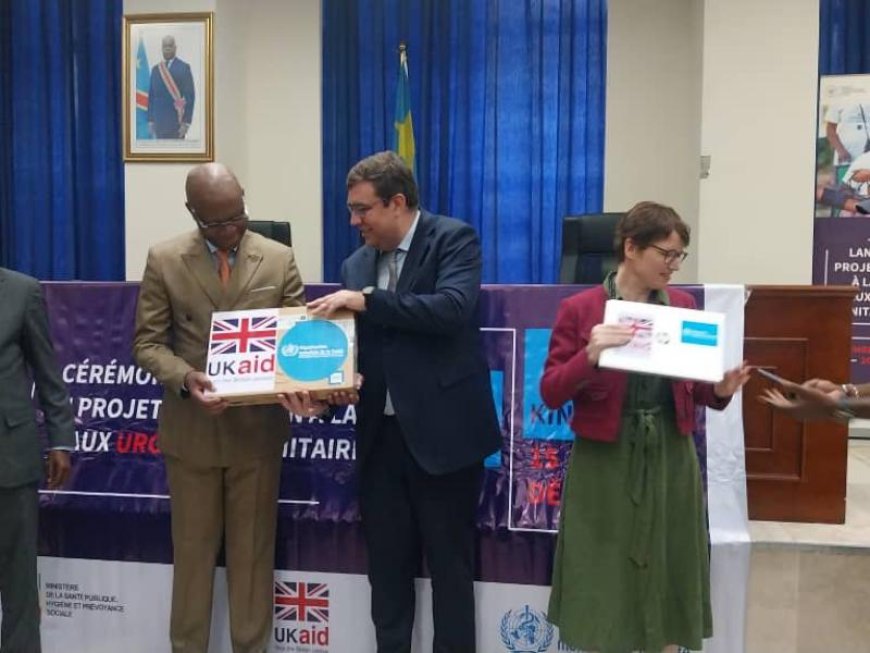RDC : le gouvernement, le Royaume-Uni et l’OMS s’engagent pour répondre aux urgences sanitaires