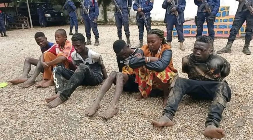 Tshopo : 6 présumés criminels dont 2 femmes arrêtés à Kisangani