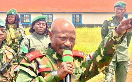 Grand Katanga : le général Eddy Kapend appelle ses unités au redoublement d'efforts et à la vigilance en ce début d'année