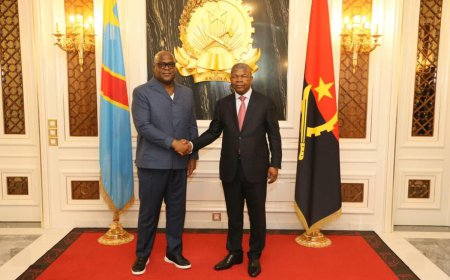 A Luanda, Félix Tshisekedi et João Lourenço échangent sur la situation sécuritaire dans l’Est de la RDC