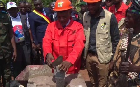 Lomami : lancement des travaux de construction du pont Tshibikos qui relie plusieurs axes à Luilu