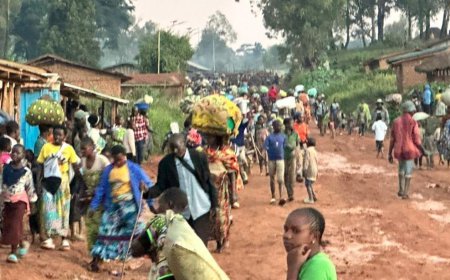 Lubero : déplacement massif des habitants après le massacre de 5 civils par les ADF à Mwenye