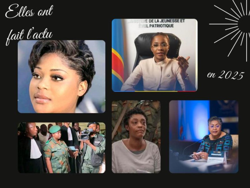 Bilan 2025 : cinq faits marquants sur les femmes en RDC