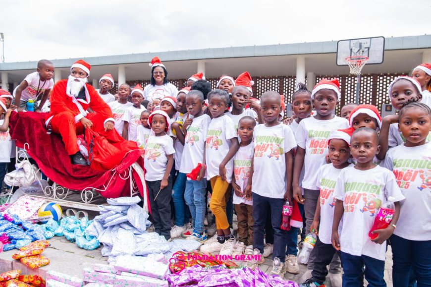 Banquet de Noël : la Fondation GRAME donne le sourire à 500 orphelins