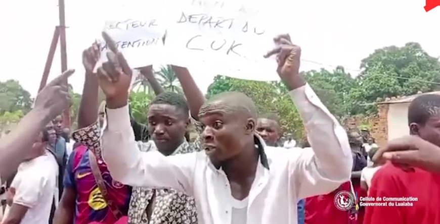 Lualaba : des étudiants ont manifesté contre la suspension des activités au Centre universitaire de Kasaji
