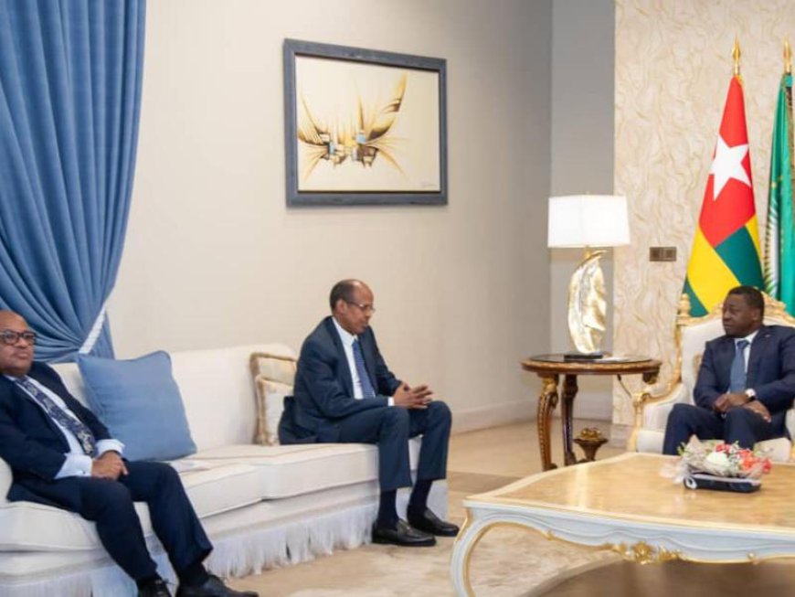 Togo : Faure Gnassingbé consulte Mahmoud Ali Youssouf sur la promotion des efforts africains visant à rétablir la paix dans l’est de la RDC