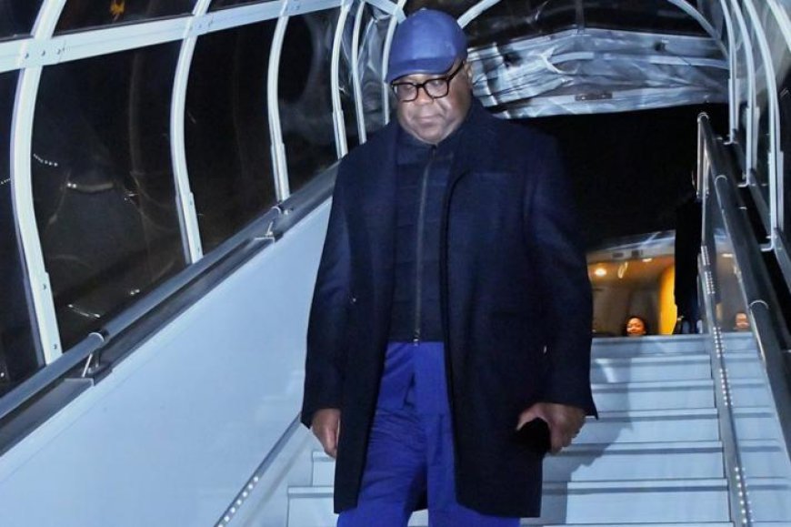Félix Tshisekedi séjourne en Suisse pour le Forum économique mondial 2026