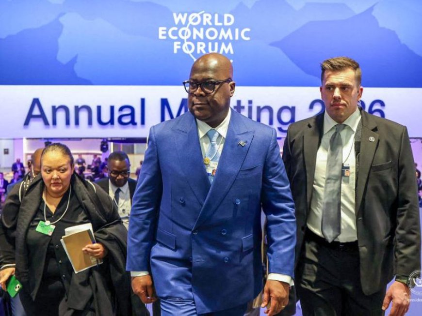 À Davos, Félix Tshisekedi rappelle la responsabilité " collective ", affirmant que la RDC entend jouer pleinement son rôle non pas comme simple fournisseur de matières premières, mais comme acteur stratégique