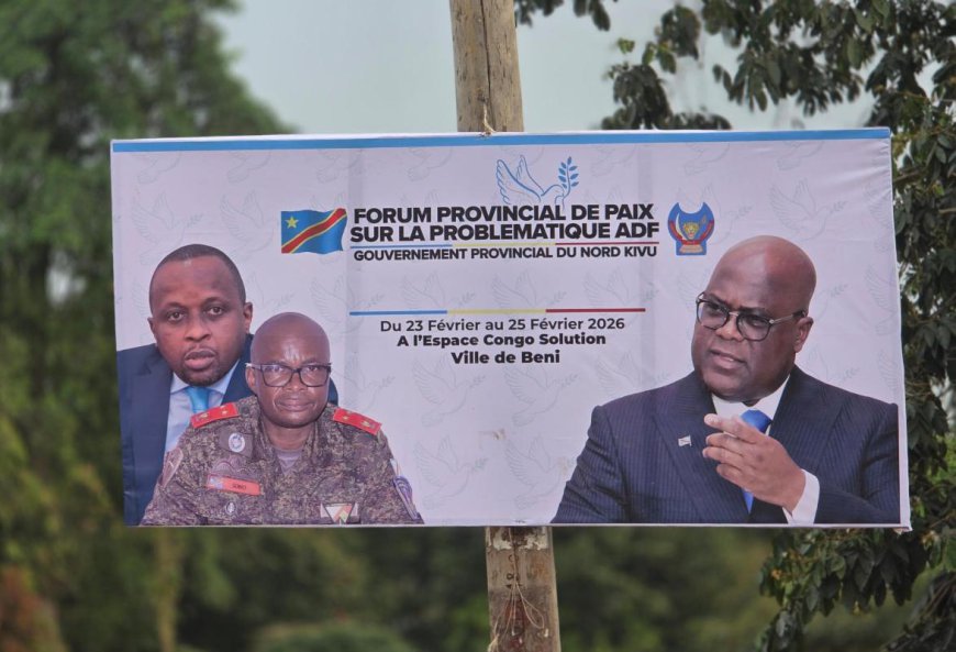 Nord-Kivu : un forum visant à élaborer un plan pour lutter "efficacement" contre les ADF annoncé à Beni