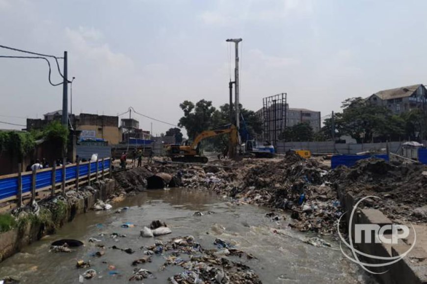Kinshasa : inquiétude sur la durée des travaux du pont sur la rivière Kalamu